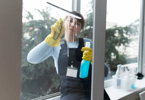 Nettoyage de vitres intérieures et extérieures à la Trinité-du-Mont